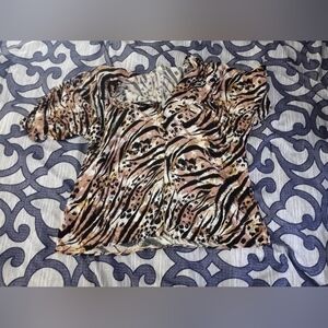 🕊Vintage BBW plus Size Blouse With Shoulder Pads🕊